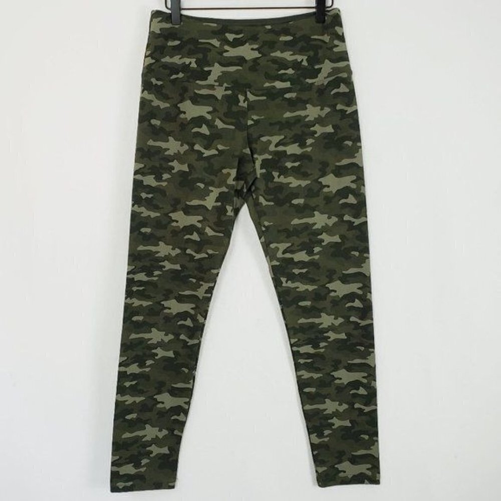 Casablanca by Marrakech Athletic Camo Leggings Workout Stretch Cotton‎ Blend Md